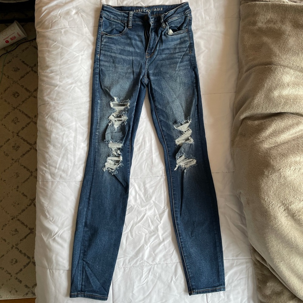 Distressed Jeggings